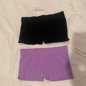 Justice GIRLS boy-shorts underwear x 2